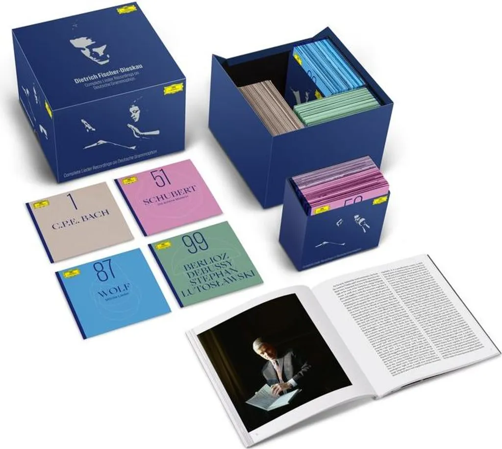 Dietrich Fischer-Dieskau : L'Intégrale des Lieder chez DG Coffret CD