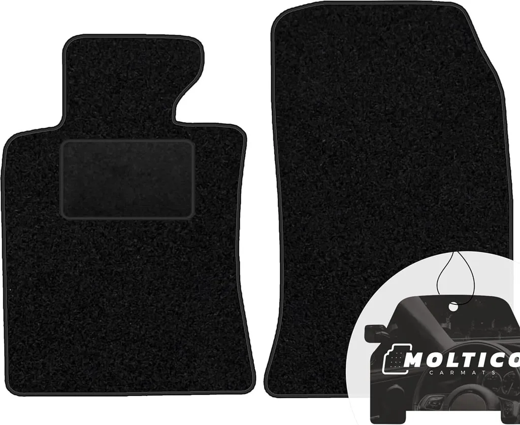 Tappetini compatibili con BMW Z4 E85 2002-2009 no decoro, kit tappetini auto personalizzati, set tappeti in moquette, tappeto auto