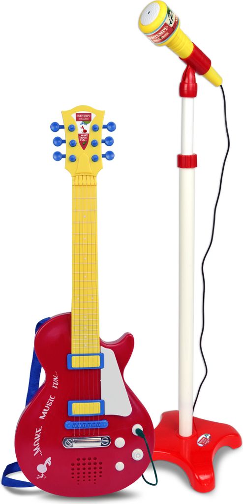 Bontempi E-Gitarre mit Bhnenmikrofon