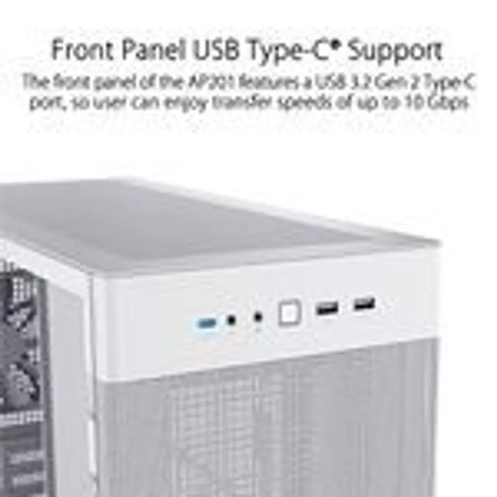 Design e Luce: Asus AP201 Prime Case TG White per Build Iconiche - 19