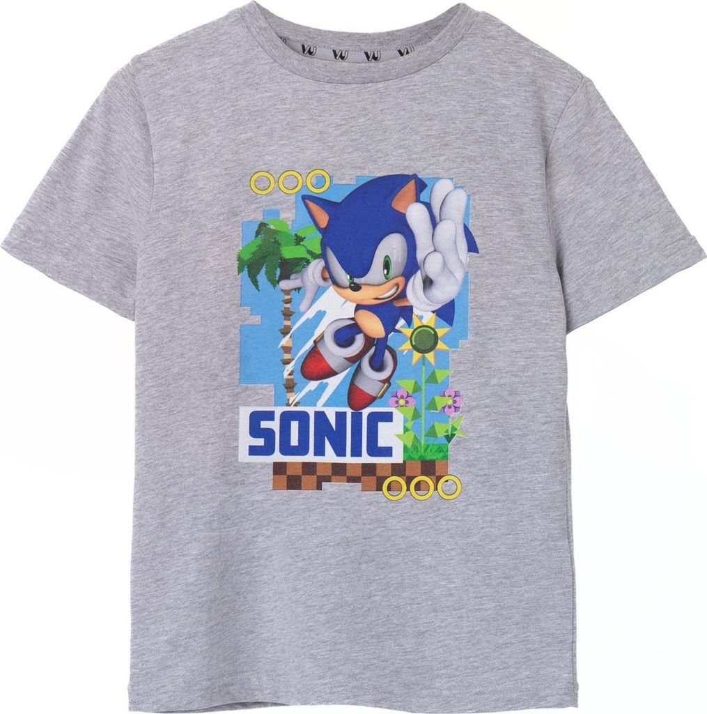 Sonic The Hedgehog - T-Shirt für Kinder NS7484 (104) (Grau meliert)
