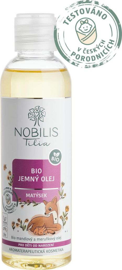 Sanftes Öl Bio Matýsek 200 ml Nobilis Tilia Produktbild 