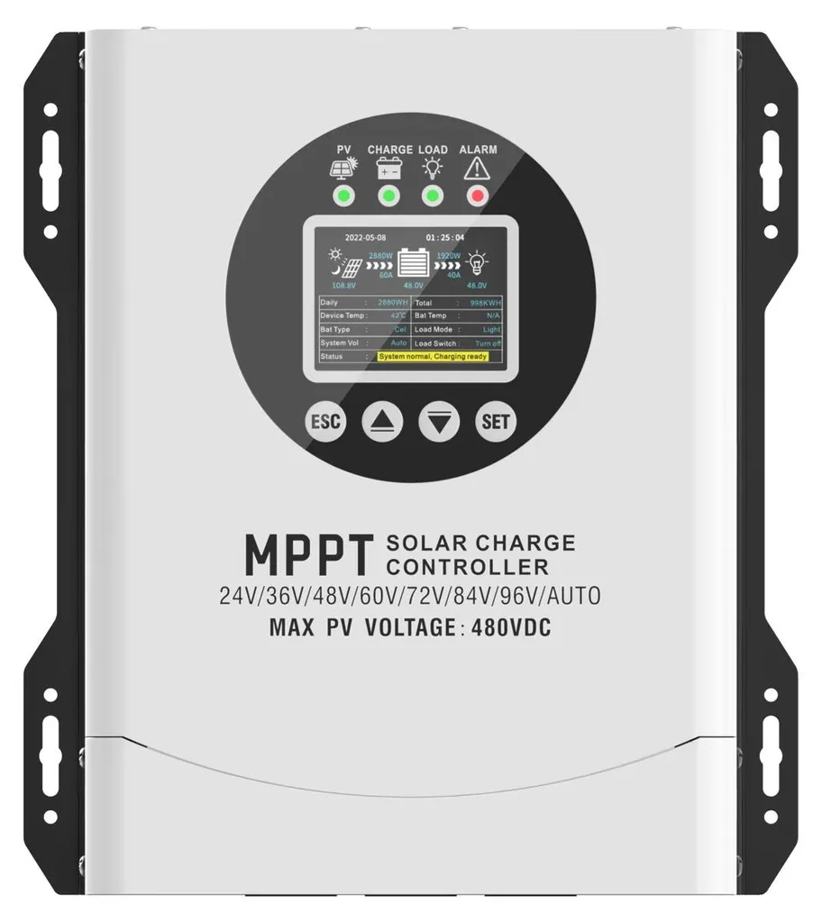 Régulateur solaire MPPT rendement 99% avec suivi Wi-Fi longue portée