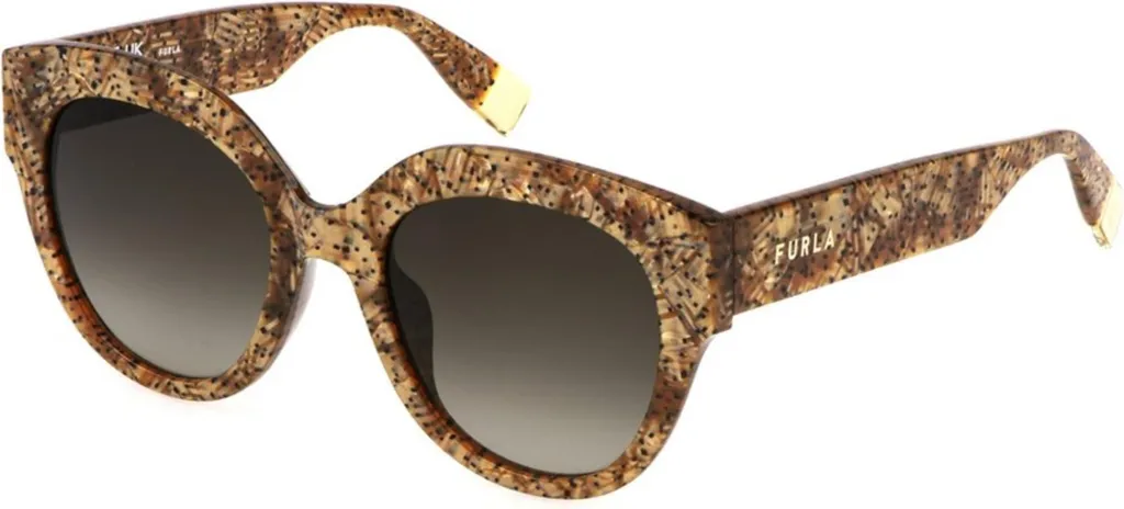 Lunettes de soleil Furla SFU813 530V83 Monture en Métal et Verres Dégradés