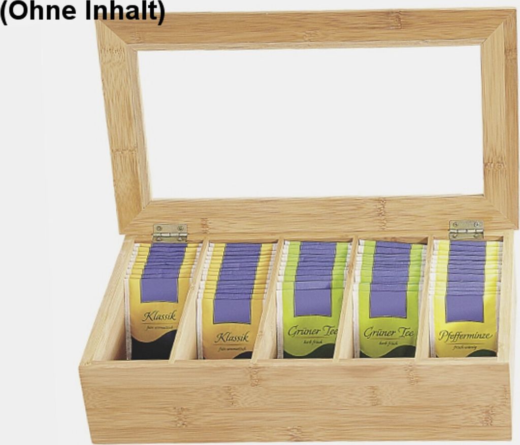KESPER Tee-Box 36x20x9cm mit Sichtfenster Produktbild 3