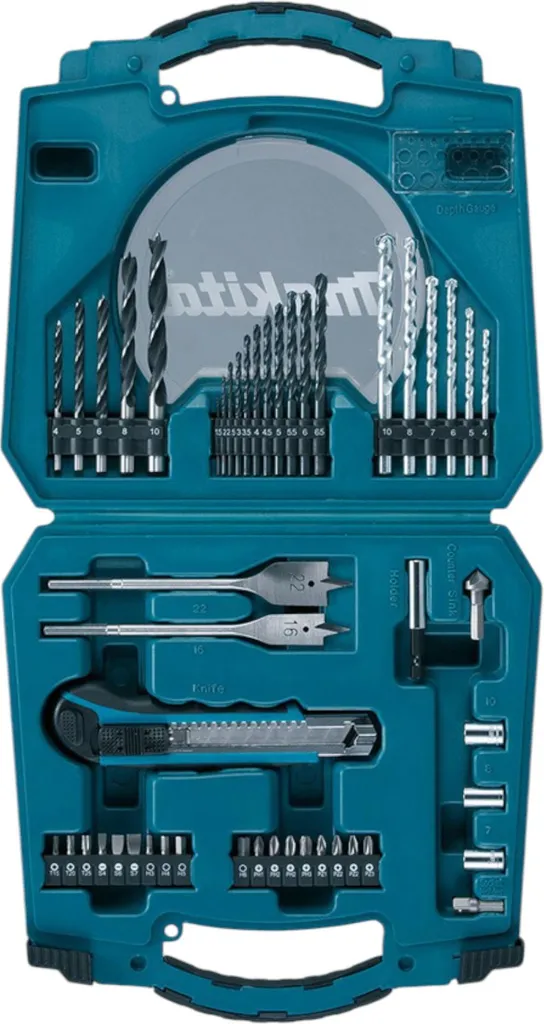 Set Makita D-42014: 50 Punte e Inserti per Trapano Avvitatore