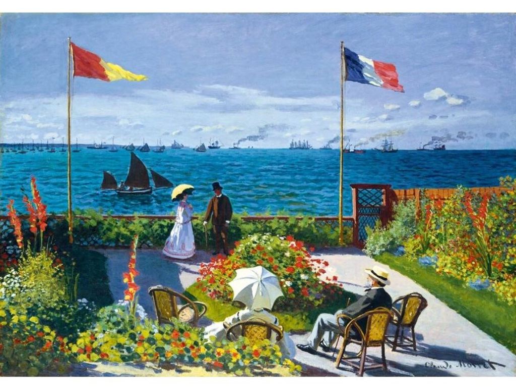BLUEBIRD Puzzle-Garten in Sainte-Adresse 1000 dlks