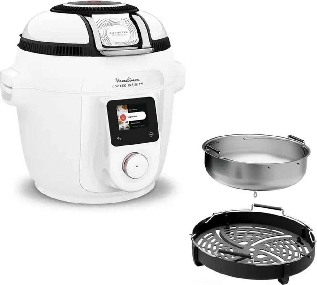 Multifunkčný hrniec 6,5 l 1600 W biely – Moulinex – Obrázok produktu 