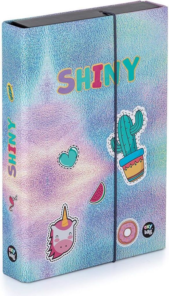 Karton P+P Box für Arbeitsmappen A5 Jumbo Oxy Style Mini Shiny Shiny