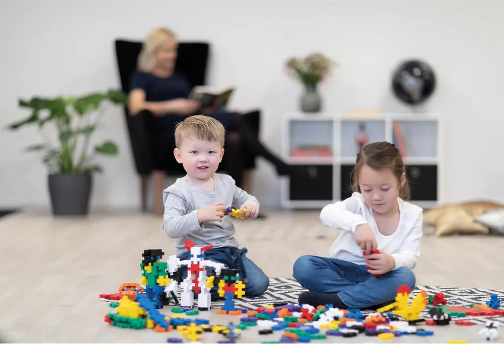 Jeu de construction premier âge Plus-Plus Big Basic 100 el multicolore - 8