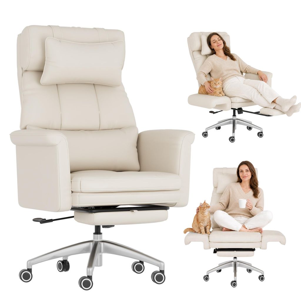FLEXISPOT Ergonomischer Bürostuhl, 180° klappbare Produktbild 