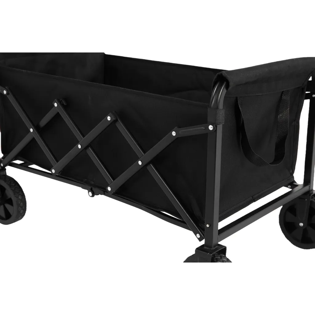 Chariot de plage pliable et transport de courses - Modèle robuste - 4