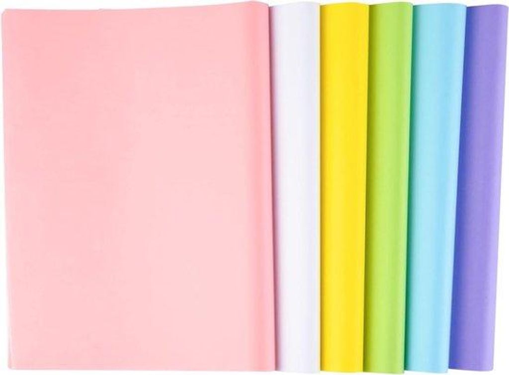 Farbenfrohes Papierschleier-Großpackung für Kreative DIY-Projekte, Kunsthandwerk und Partydekoration