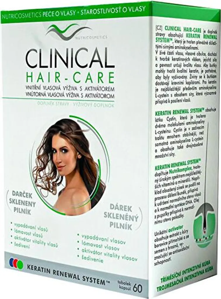 Solution pousse cheveux 60 gélules et lime en verre pour routine beauté