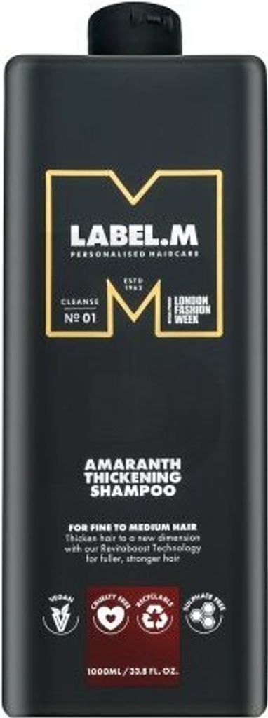 Label.M Amaranth Thickening Shampoo posilující šampon pro Obrázek produktu 