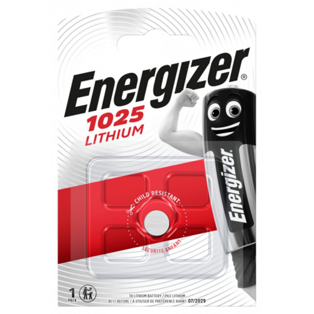 Batéria Energizer Lítiová CR1025 Obrázok produktu 