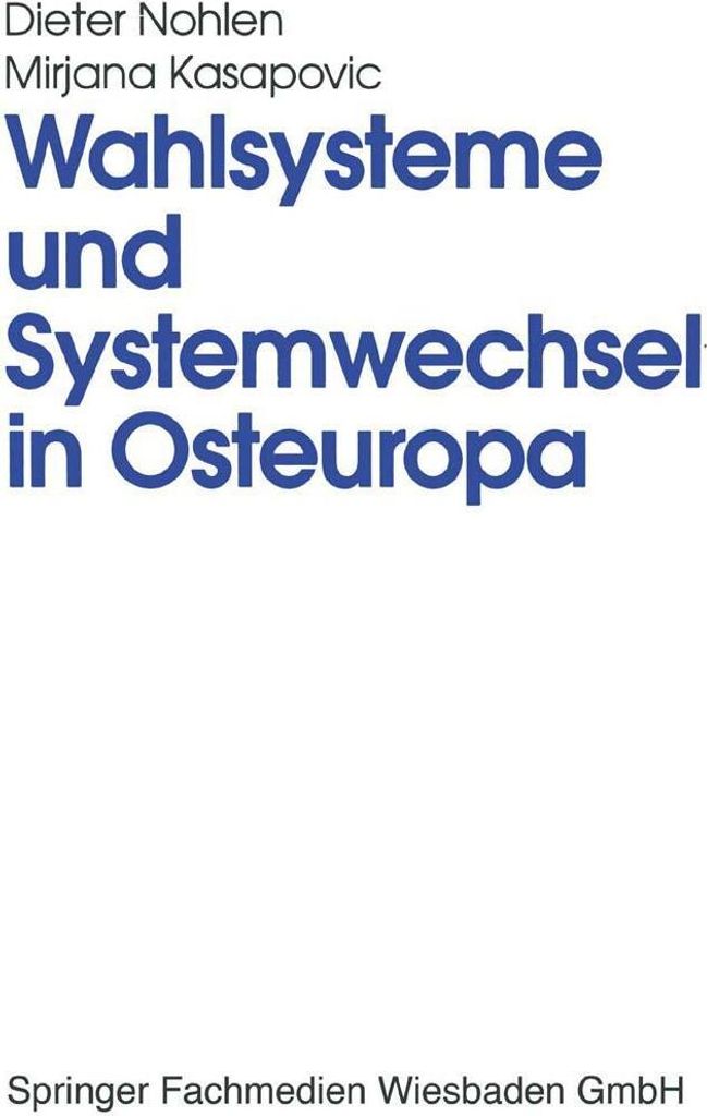 Wahlsysteme und Systemwechsel in Osteuropa