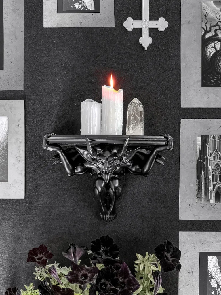 Étagère Murale Notre KILLSTAR : Rangez vos Objets Gothiques avec Style