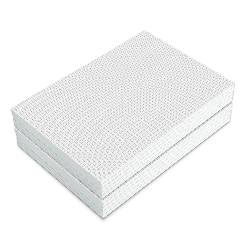 Set de blocs de notes - DIN A4 - 10 blocs - quadrillé - 50 Image du produit 