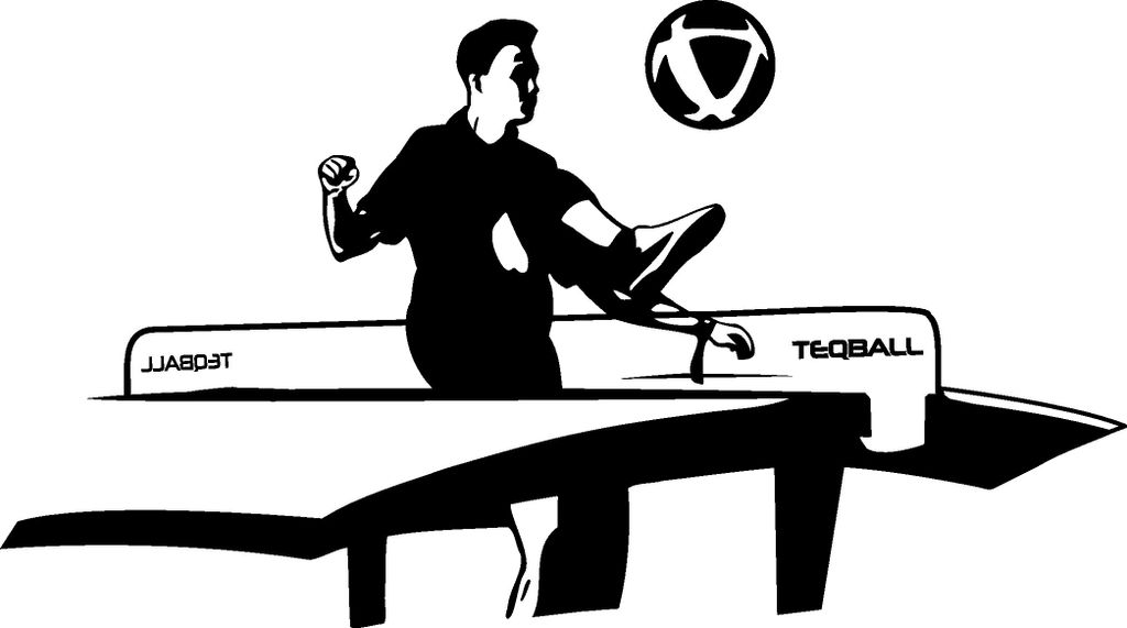 Wandtattoo - TEQBALL – Teqballtisch
