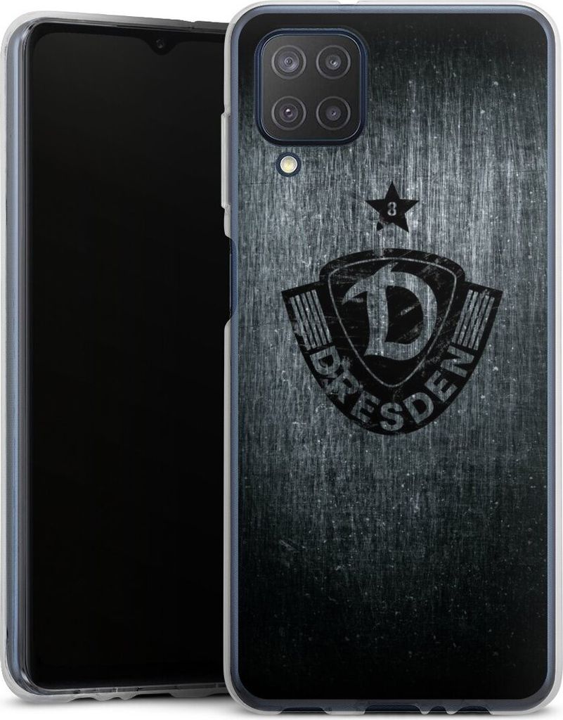 DeinDesign Handyhülle für Samsung Galaxy M12 Silikon Hülle Case Smartphone Schutzhülle Offizielles Lizenzprodukt SG Dynamo Dresden Vintage