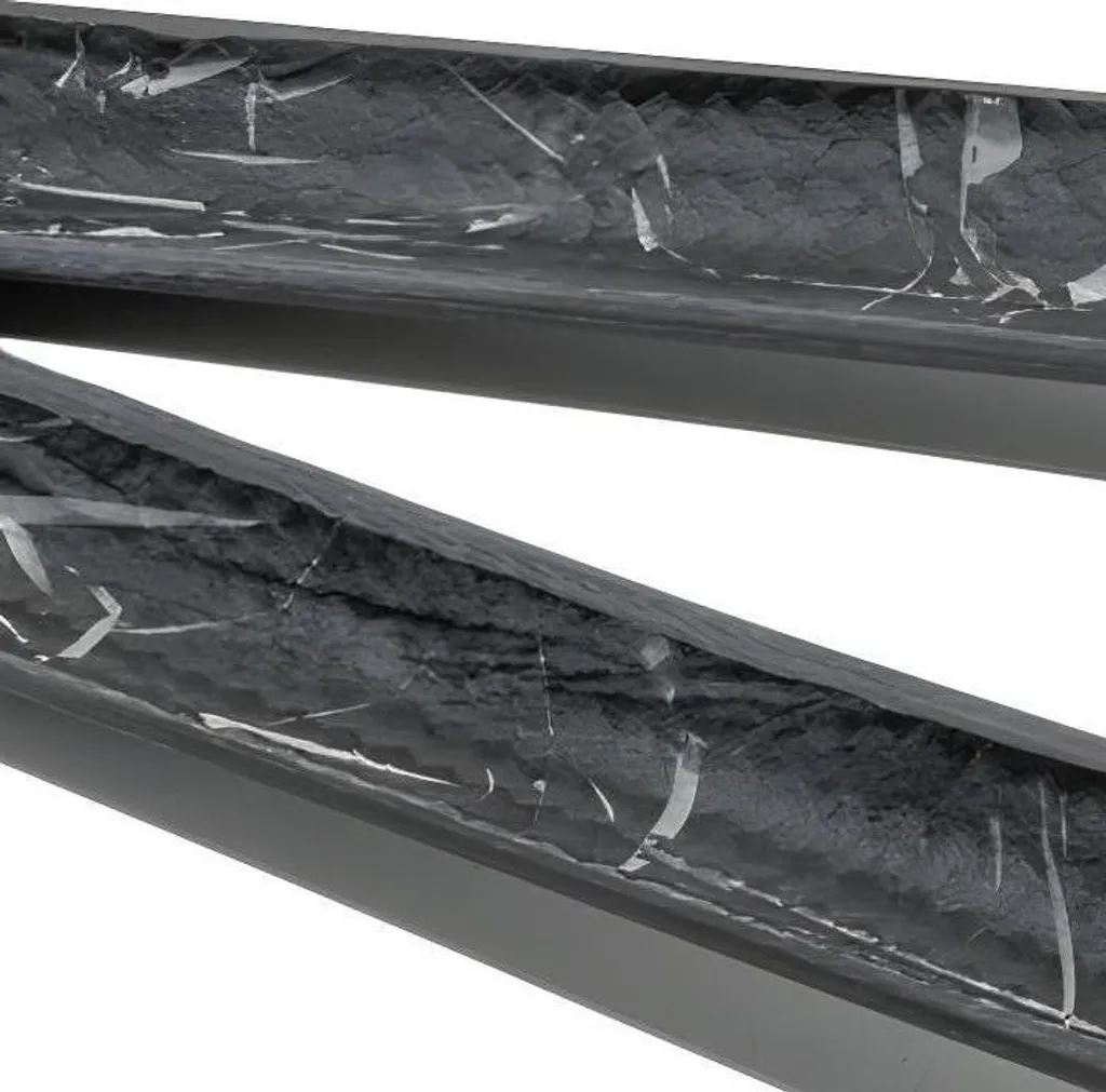 Patte de fixation LeoVince carbone pour échappement Kawasaki ZX10
