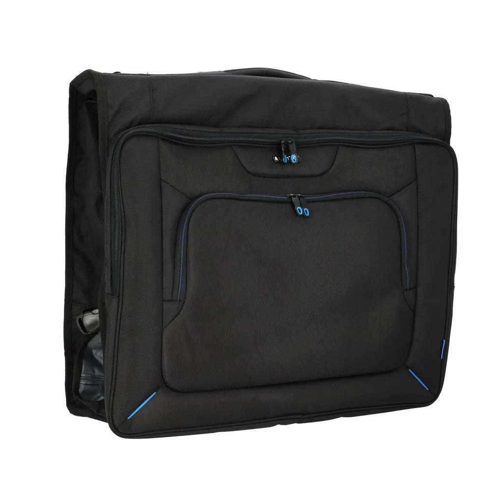 LIGHTPAK Kleidersack Noir en Polyester Robuste pour Costume et Voyage - 5
