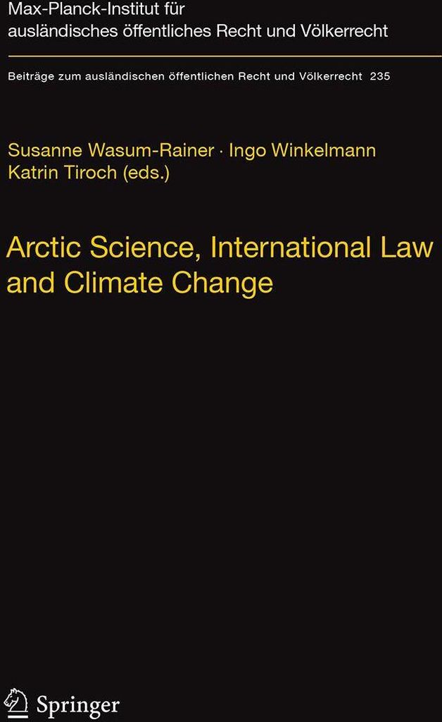 Arctic Science, International Law and Climate Change