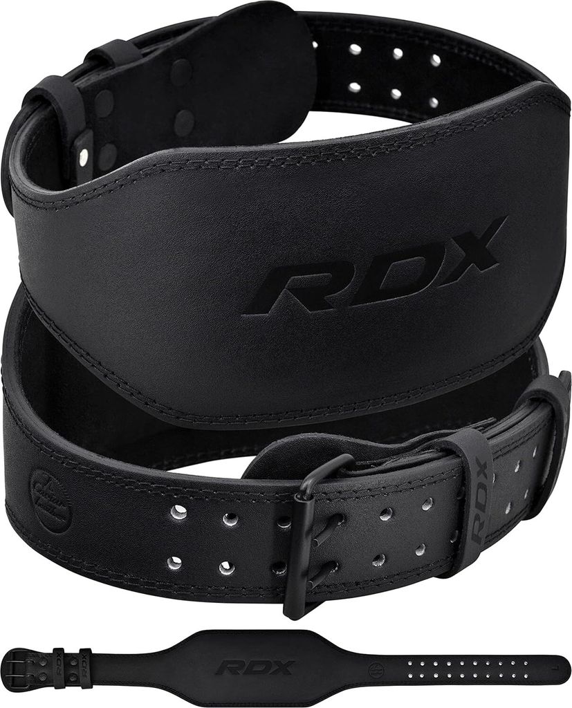 RDX Gewichthebergürtel Leder 4” und 6”, 10 Verstellbar Produktbild 