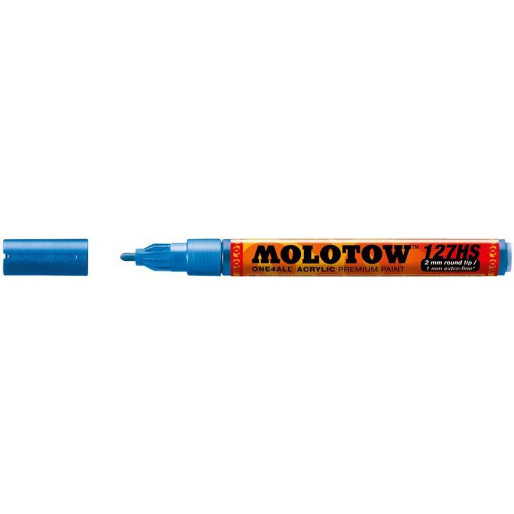 Molotow Acrylmarker ONE4ALL ACRYLIC 127HS 2mm, Nr. 224, metallic blau