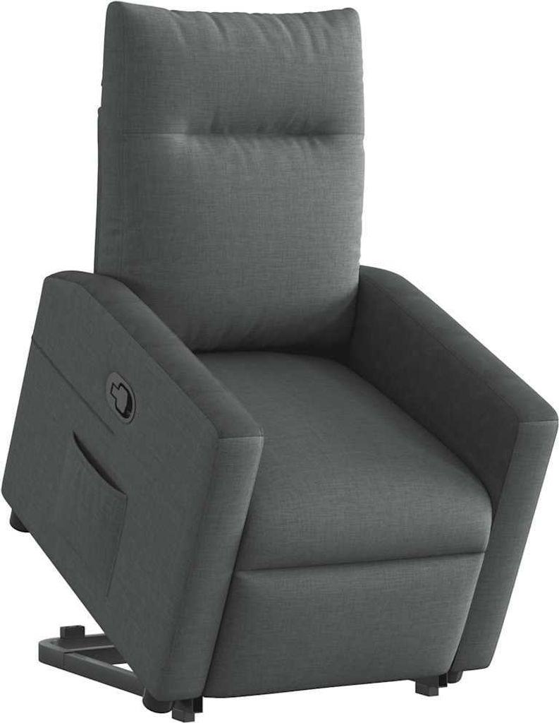 "2026 MODERNE"Relaxsessel- TV-Sessel - Einzelsofa elegantes Design - mit Aufstehhilfe Dunkelgrau Stoff - 69x86x100cm - Couchsessel NeuMöbel449188