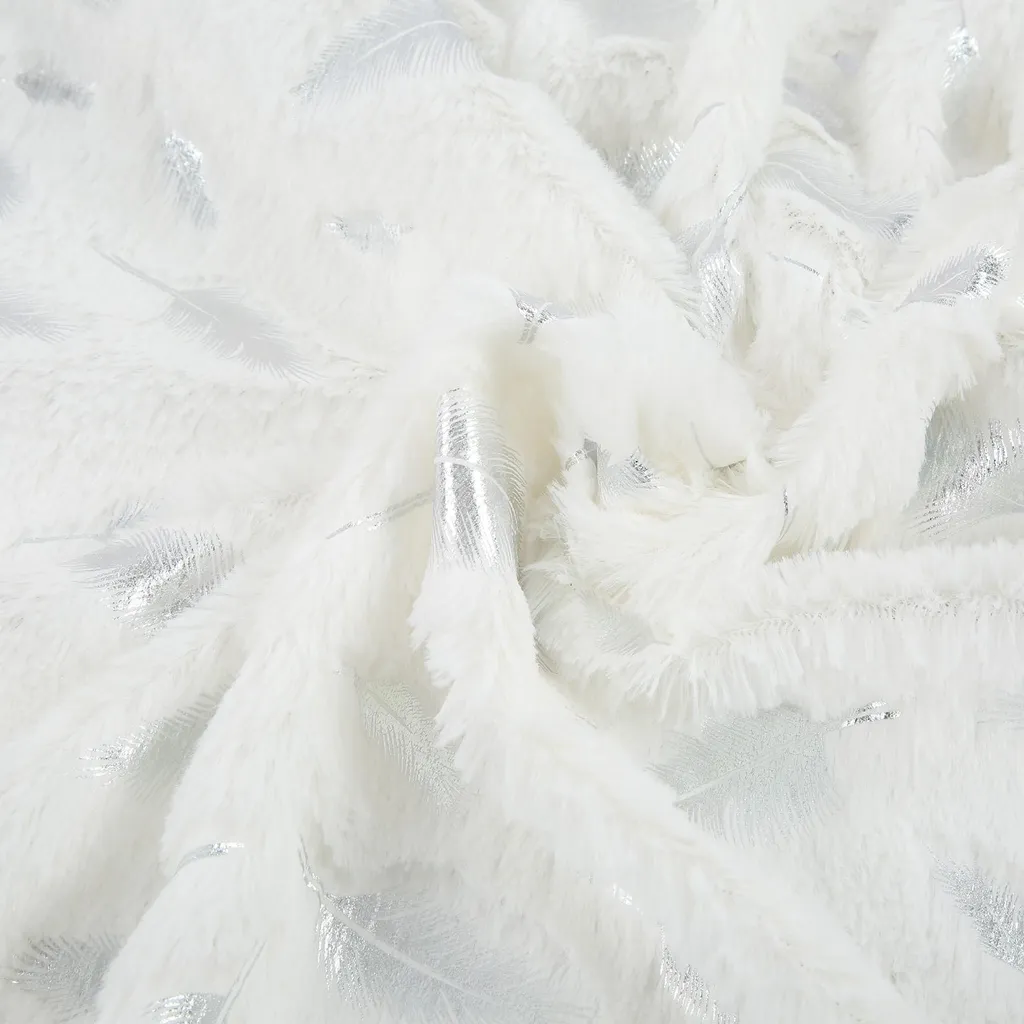 Couverture de Noël Blanche pour Dormir, Travailler ou Sortir au Bar - 15