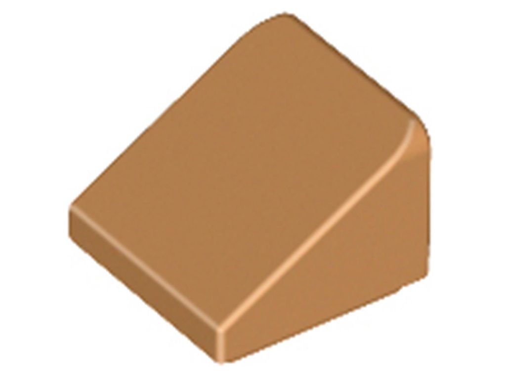 Lego 1x1 Schrägstein 30° x 1 x 1 x 2/3 54200 - 10 Stück Mittleres Nougat