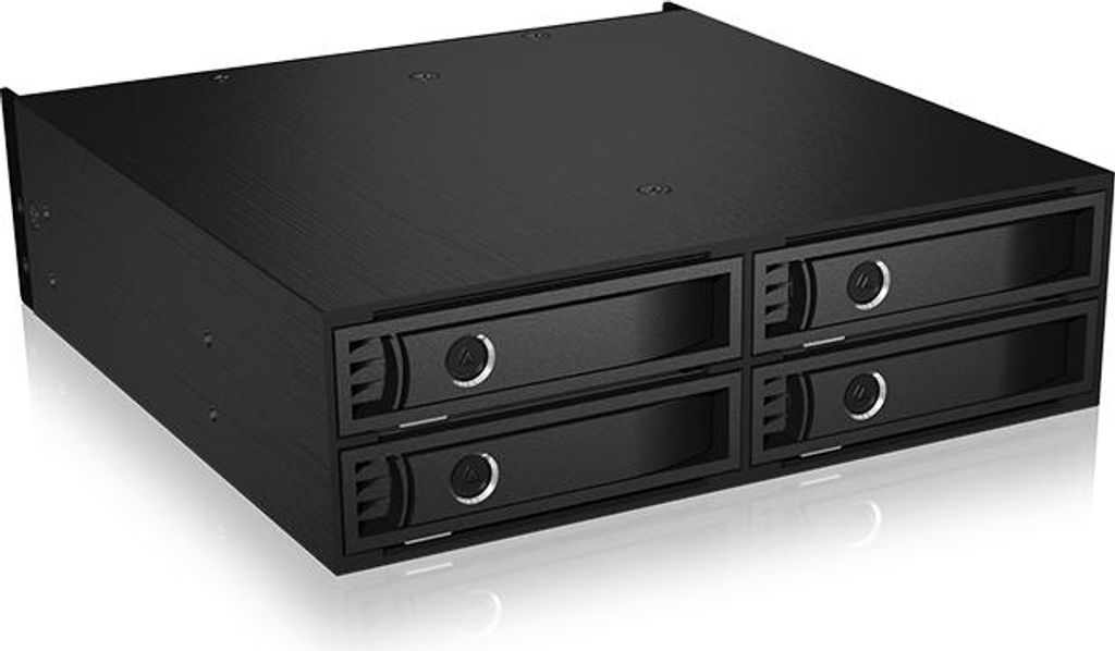 ICY BOX Backplane 4x 2.5“ U.2 SSD - LED Anzeige Unterstützt Windows