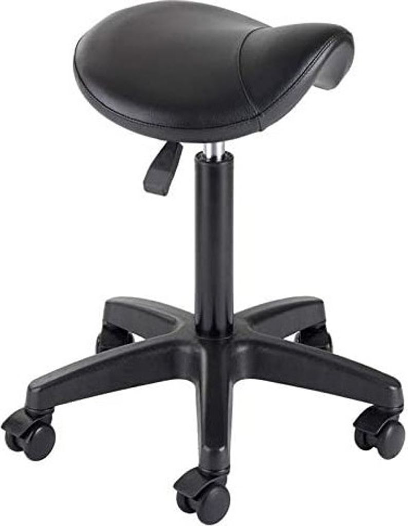 Efalock Trim Rollhocker L schwarz