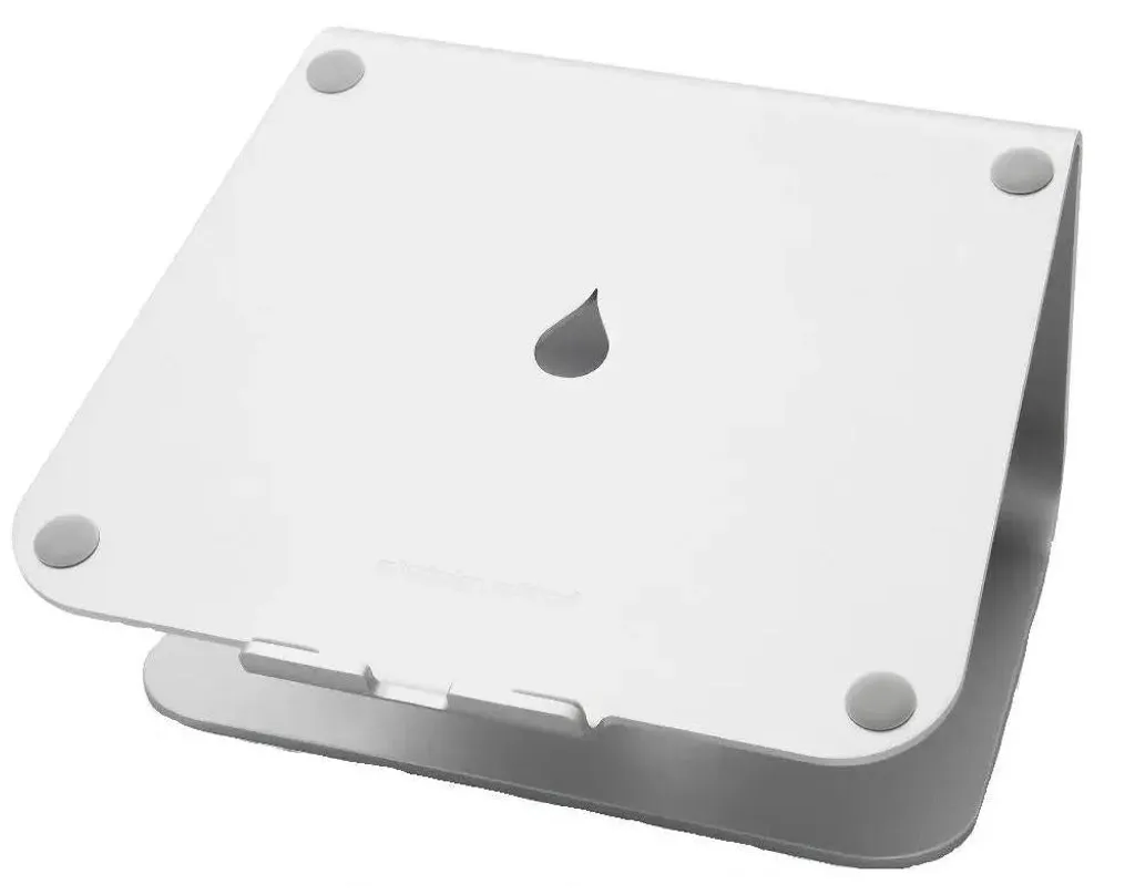Support PC mStand360 Rain Design en Aluminium Argent Base Pivotante - 2