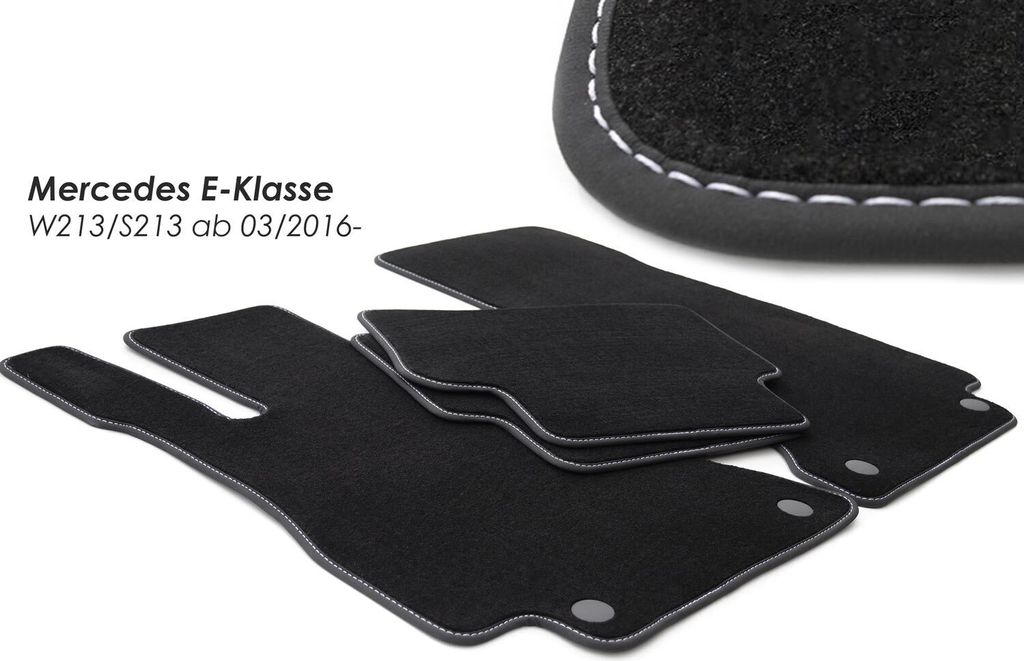 Tapis de sol Mercedes Classe E W213 T-Modell S213 AMG Image du produit 