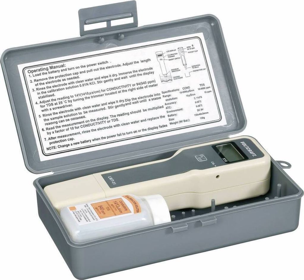 Elettrodo Di Ricambio VOLTCRAFT Per PH-Metri PH-100 ATC, PH-201, PH-212 - Compatibile E Preciso