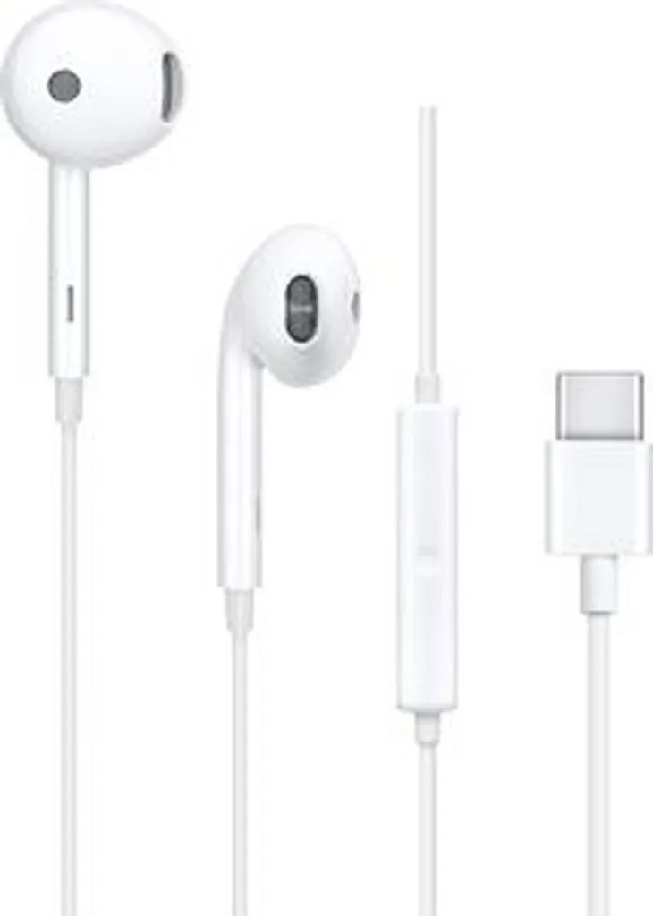 Oppo MH135-3 Cuffie Auricolari a Filo Headset USB Tipo-C White Bianco
