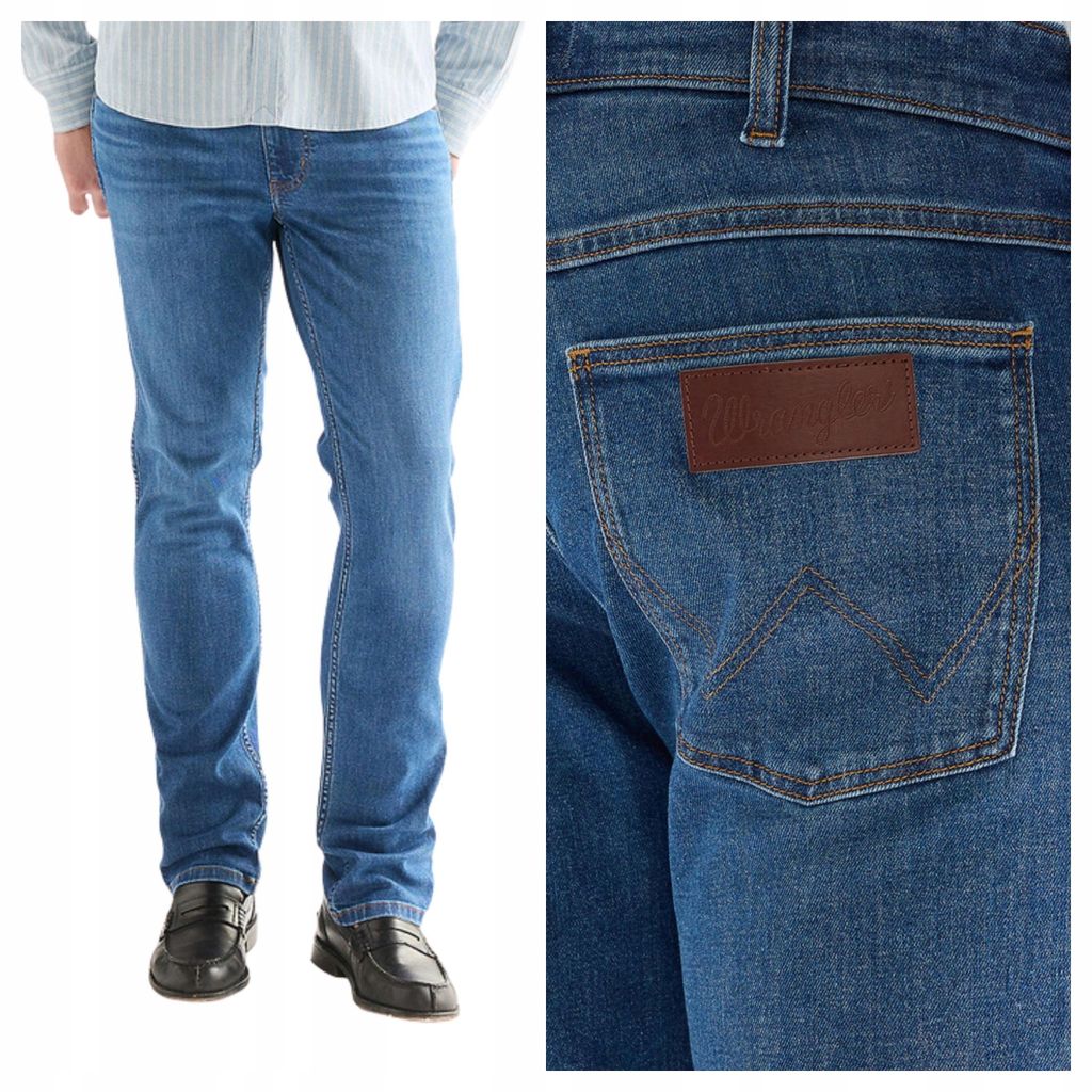 WRANGLER | Greensboro Regular Fit Blaue Herrenjeans W32 L34