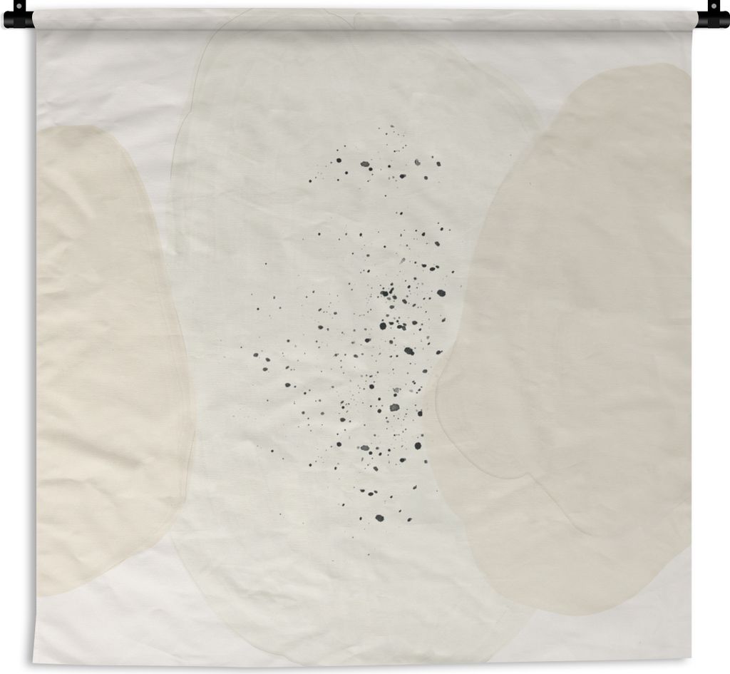 MuchoWow Wandteppich Wandbehang Pastell - Flecken - Design 90x90 cm Tapisserie Dekoration Wandtuch - Wandaufhänger