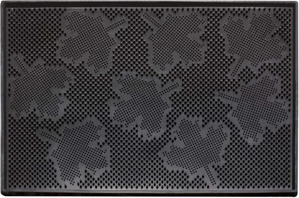 Tappeto zerbino Asciugapassi bordo antinciampo fondo antiscivolo 40x60