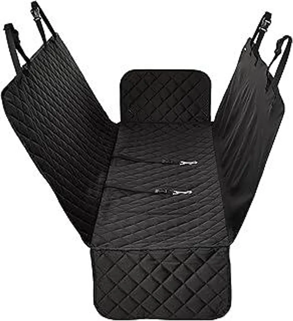 Coprisedile Amaca Cane Nero 147x137 cm - Impermeabile e Robusto