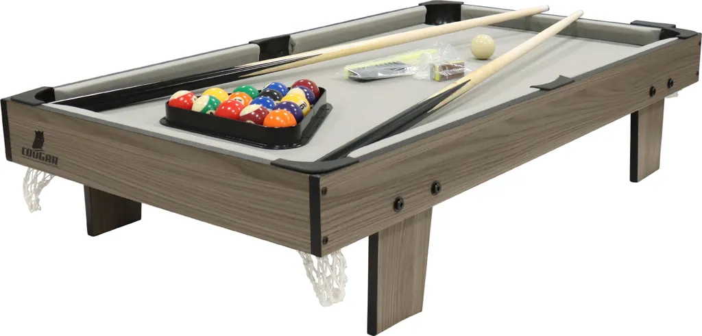 Mini Table de Billard Cougar 91 cm - Solution Gain de Place Intérieur - 4