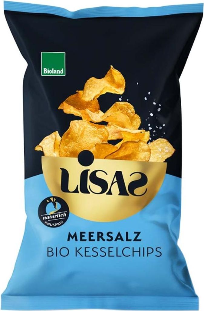 Kesselchips - Meersalz 115g Produktbild 
