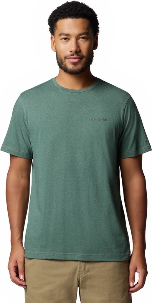 Columbia Thistletown Hills Kurzarm-t-shirt Grün S Mann Grün S