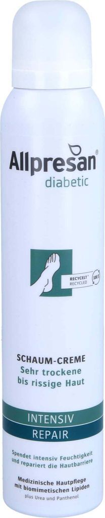 Allpresan diabetic Inten.+Repair m.Urea Schaum-Cr. 200 ml Produktbild 