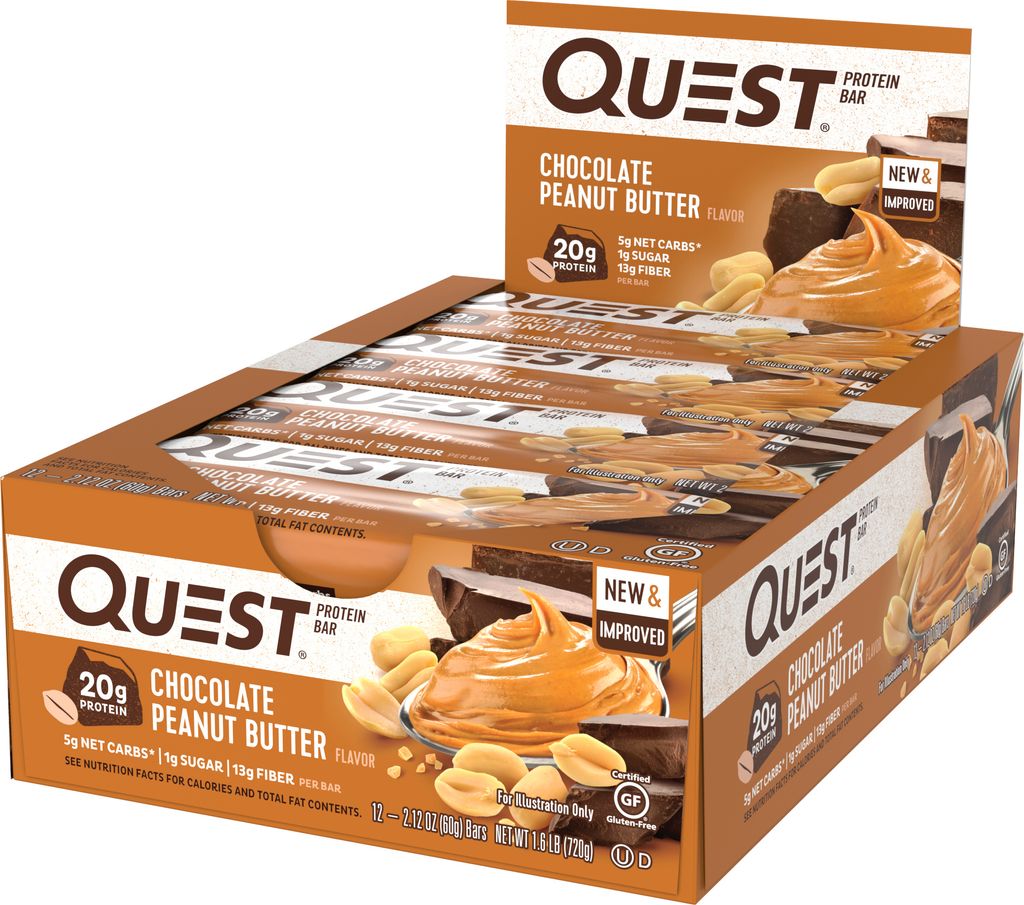 QUEST Nutrition | Quest Bar | Different Flavors Chocolate Peanutbutter