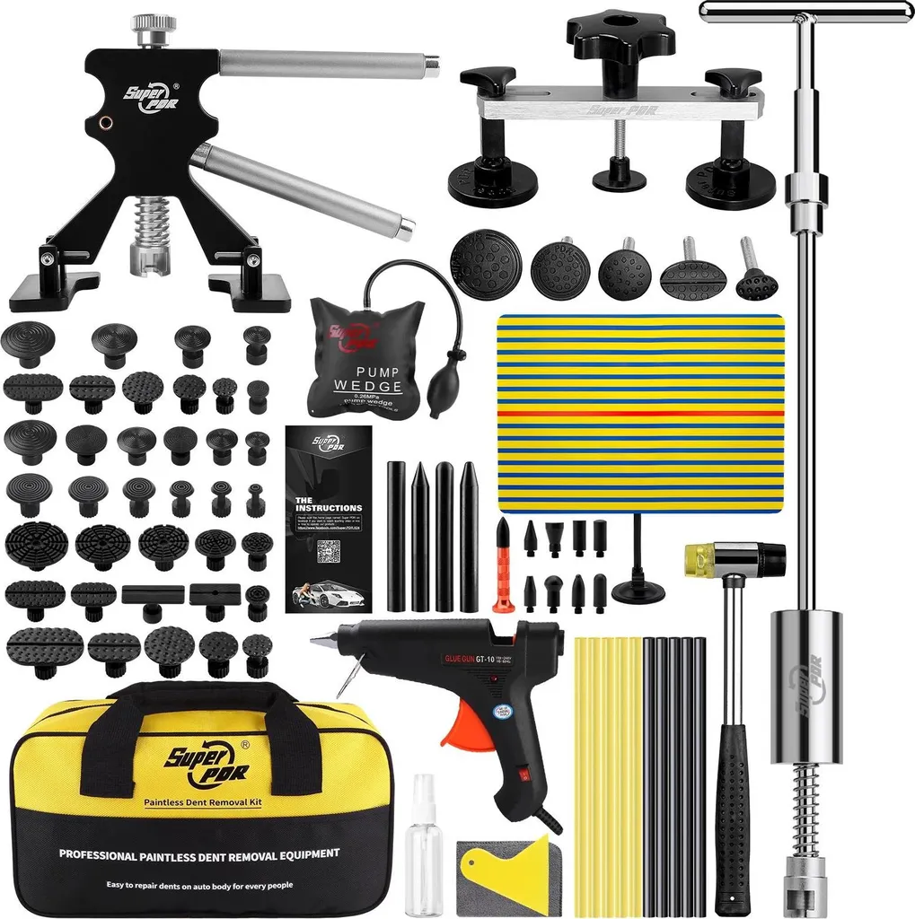 Kit Professionale Levabolli PDR - Attrezzi Riparazione Ammaccature Acciaio