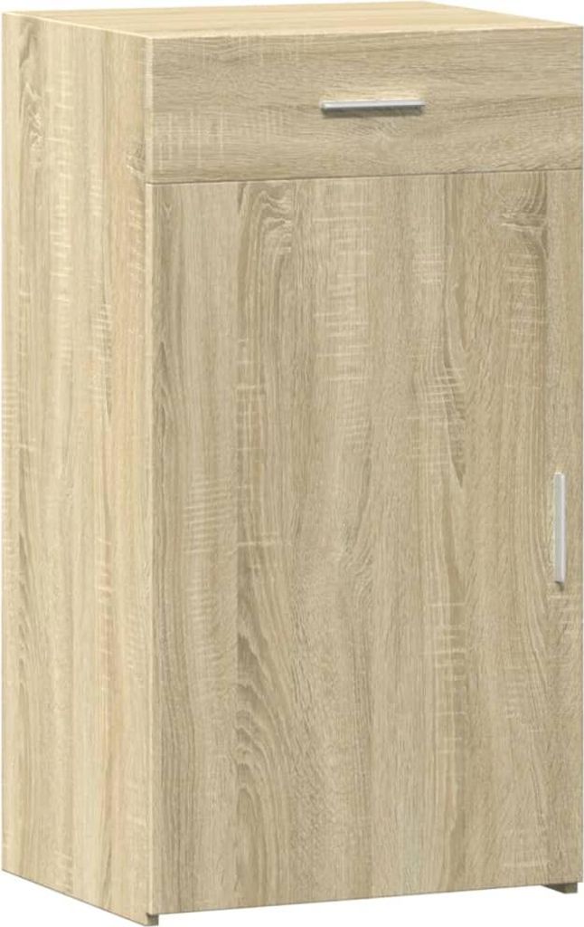 vidaXL Príborník Sonoma dub 50x42,5x93 cm materiál na báze Obrázok produktu 